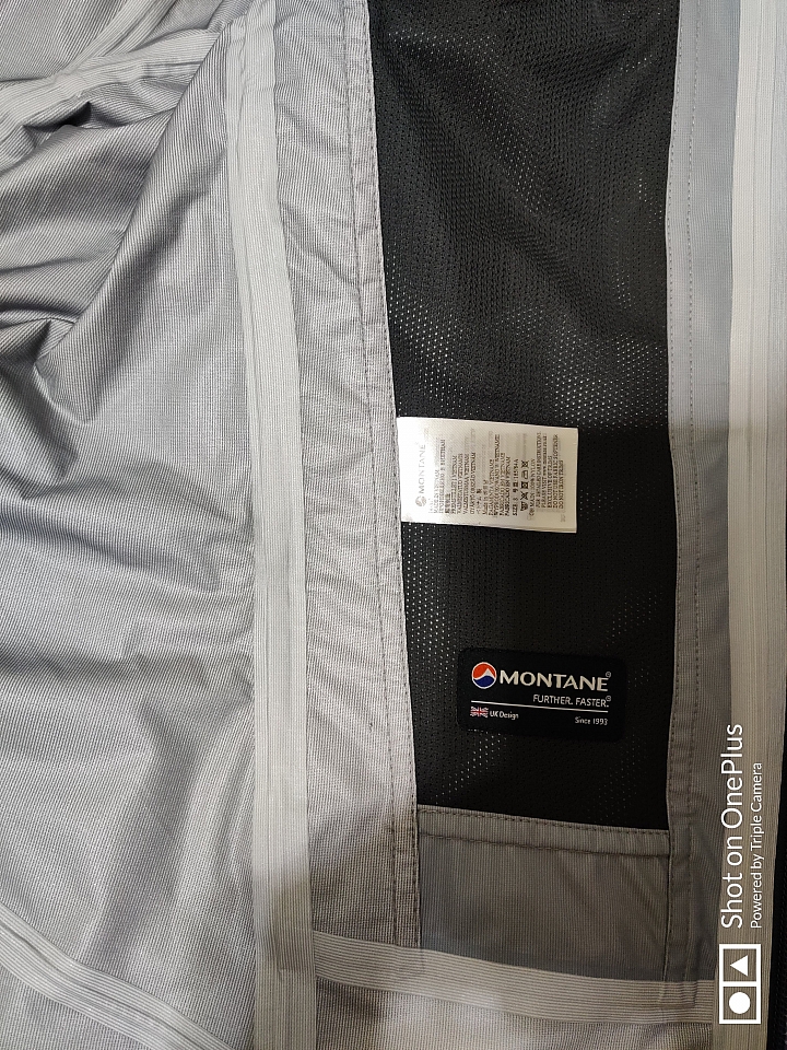 點我看大圖 【開箱】Montane Air Jacket (防水夾克)