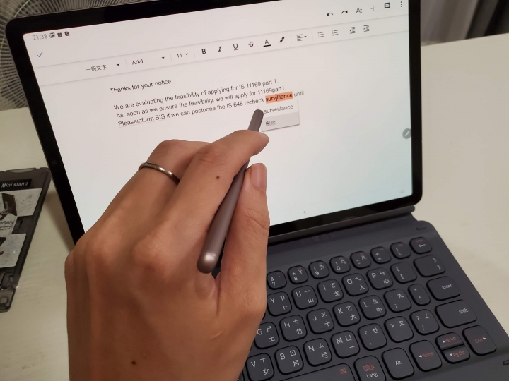 《Samsung Galaxy Tab S6無筆電挑戰》簡單使用心得