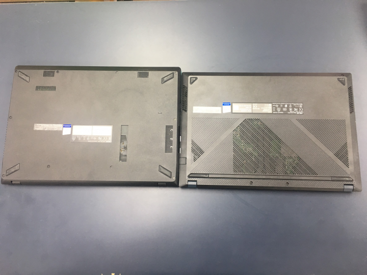 ASUS X571開箱(偷渡室友的X560小比較)