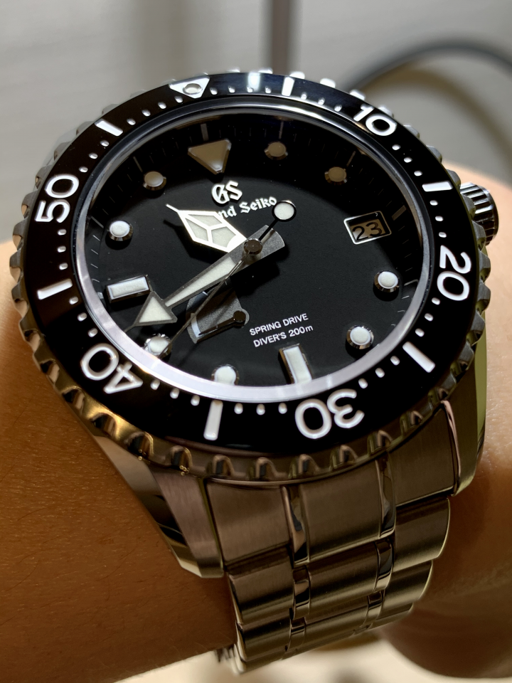 Grand Seiko Spring Drive 潛水錶 SBGA229