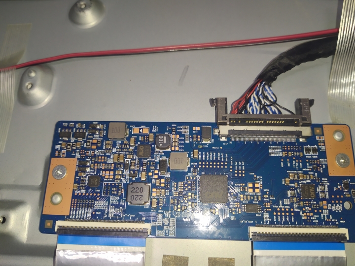 維修問題 105.02年 BENQ50 IH6500無影像 有聲音 無背光 電源燈正常.