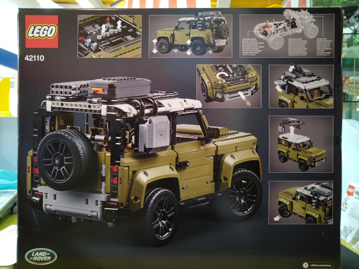 [ LEGO Technic ] 42110 Land Rover Defender 開箱