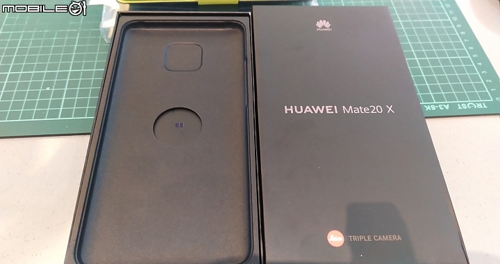 [開箱] 華為Mate20 X 攜碼開箱