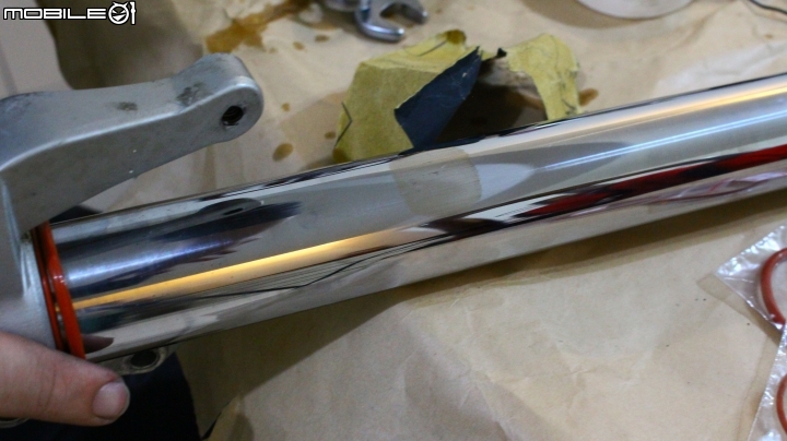 [DIY] ZXR250 前倒叉漏油! 簡易分解保養圖文