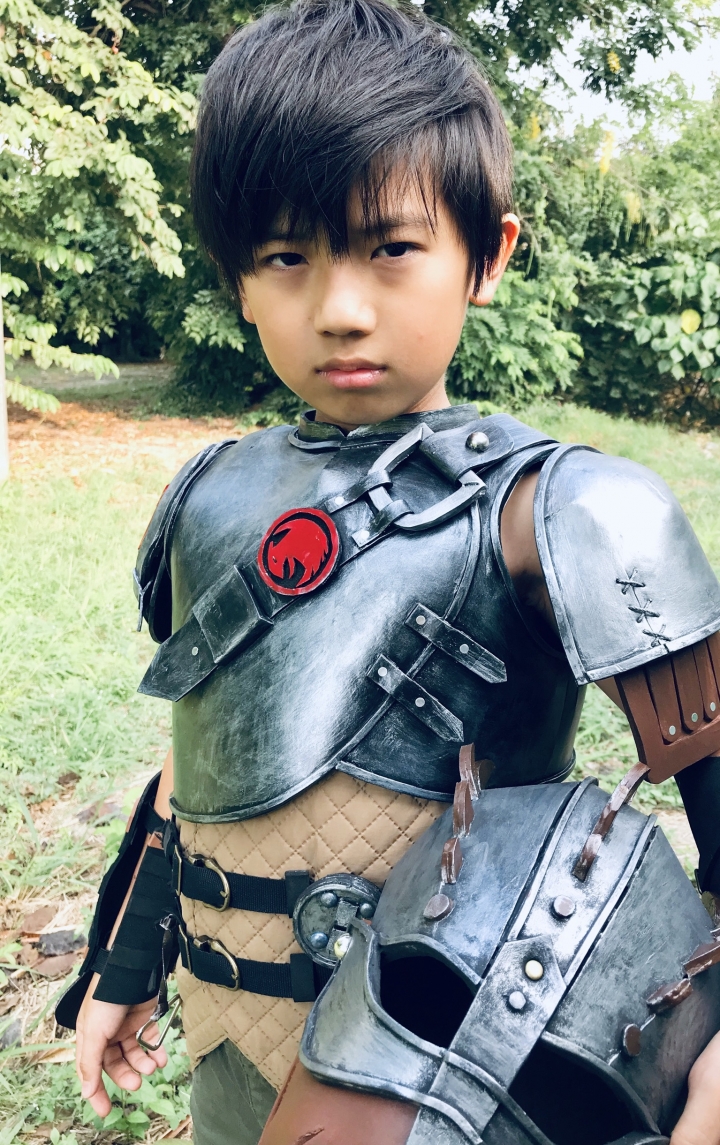 「萬聖節裝扮」馴龍高手小嗝嗝