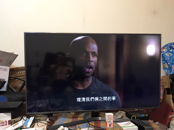 三星55吋4k電視UA55RU7400WXZW 開箱
