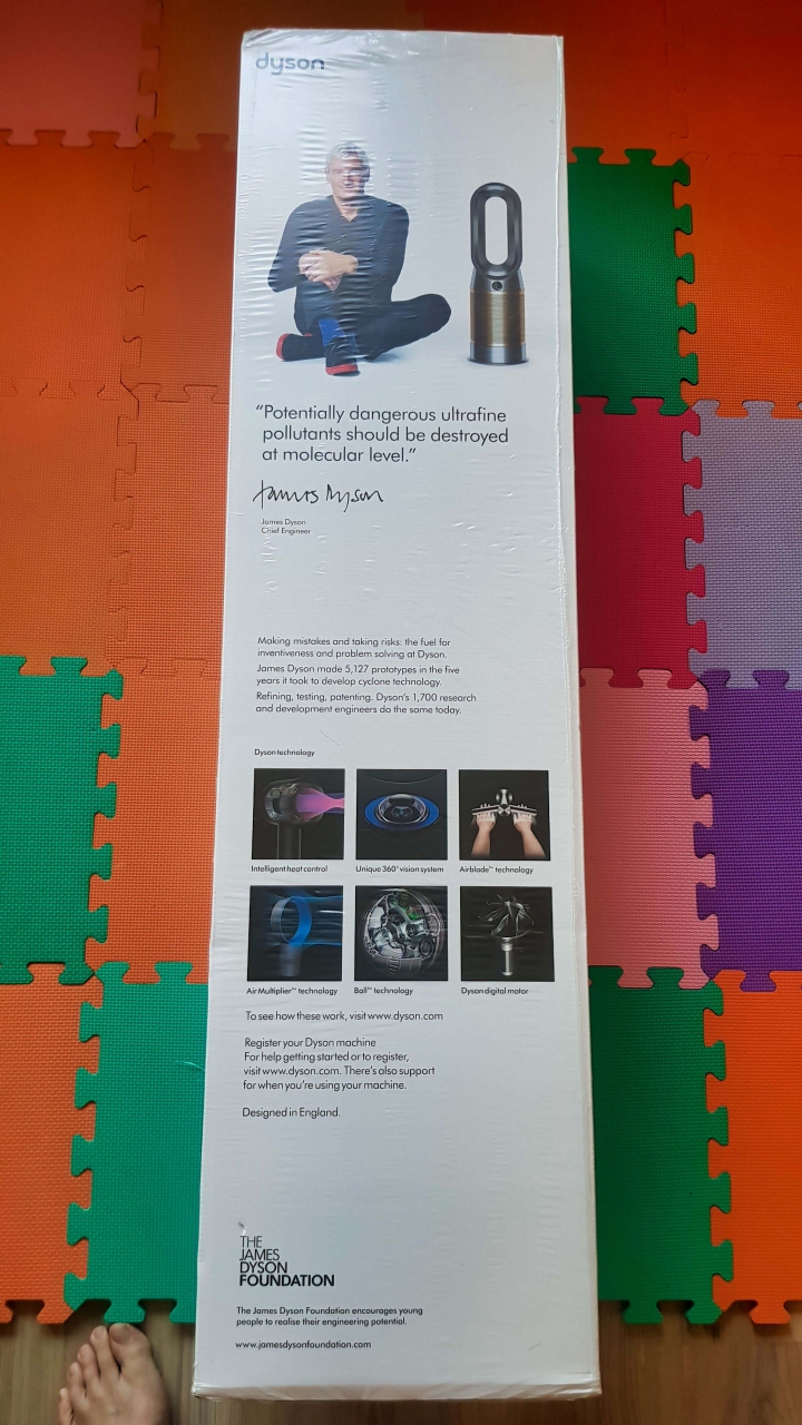 「Dyson Pure Hot + Cool Cryptomic HP06」持續給您清淨空氣的革命型風扇