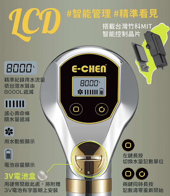 大叔使用Simple Wise智能型過濾蓮蓬頭的心得，除氯效果一級棒