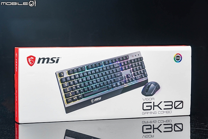 MSI GK30 鍵盤、GM11 滑鼠、GH30 耳機 小資入門電競 Vigor Gaming Combo