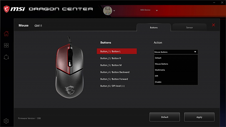 MSI GK30 鍵盤、GM11 滑鼠、GH30 耳機 小資入門電競 Vigor Gaming Combo