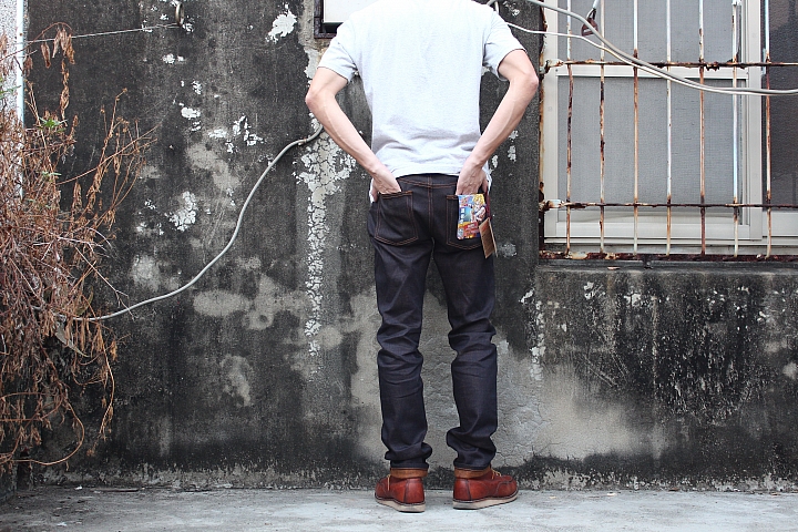 點我看大圖 【開箱實穿分享】N&F 裸女 七龍珠 悟空 Goku Super Saiyan Selvedge.Naked & Famous x Dragon ball