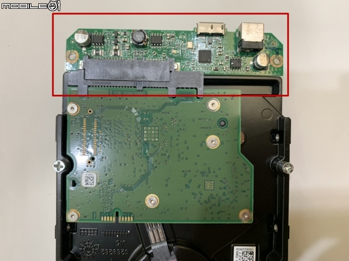 外接式硬碟取出後，要如何當作一般硬碟使用並保留原本的資料