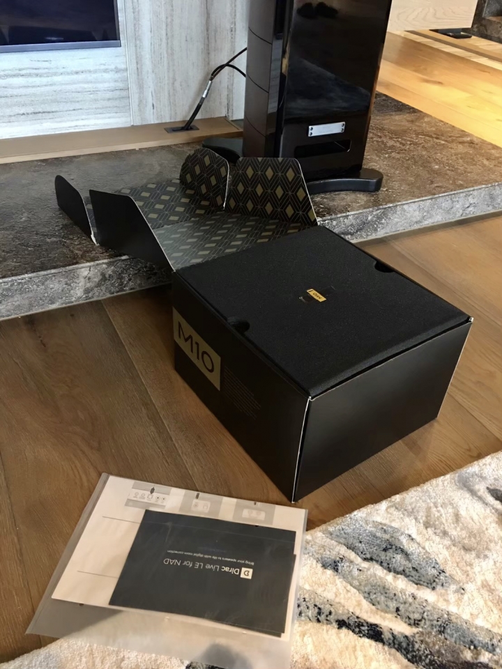 ［開箱］ NAD M10 串流擴大機－科技使聽音樂更便利