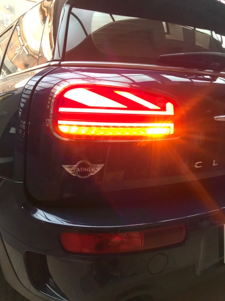 分享 不知是否為全台首發 2016 Mini Cooper S Clubman(F54) 更換Union Jack尾燈