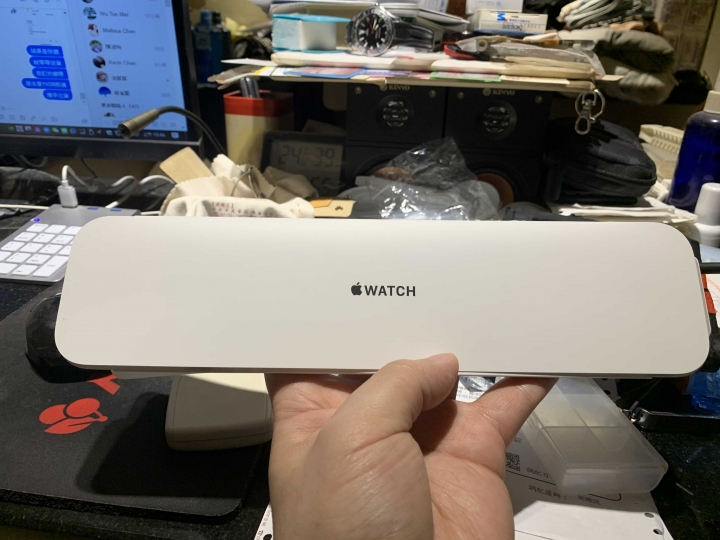 梅爾檸檬色錶帶開箱（44mm、L）