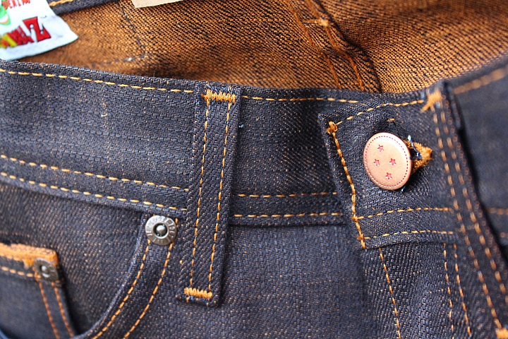 點我看大圖 【開箱實穿分享】N&F 裸女 七龍珠 悟空 Goku Super Saiyan Selvedge.Naked & Famous x Dragon ball