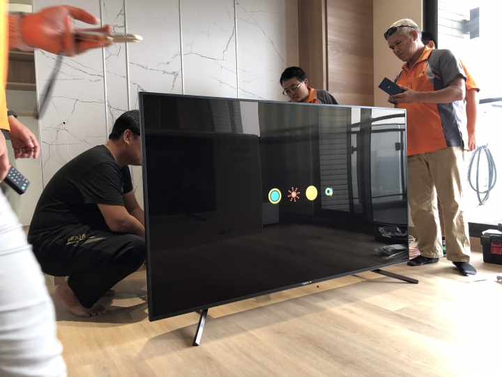 [開箱] Sony 75Z9F 極度不專業開箱