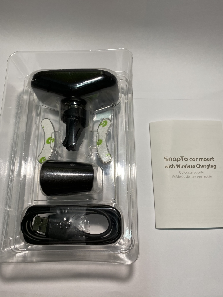 SnapTo™ 磁吸無線充電手機車用支架實測試用心得