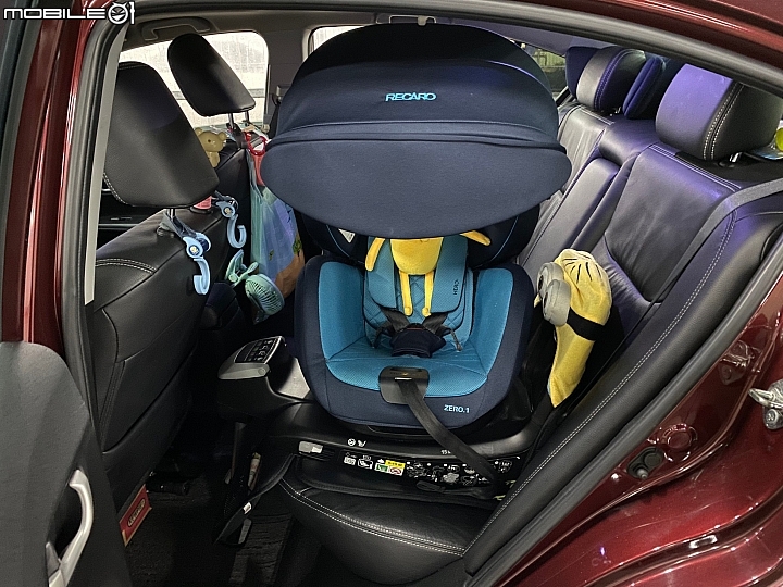 [3款360度安全座椅] VS Honda Civic  isoFix 安裝 新生兒 0-4歲  旋轉汽座 試坐記錄