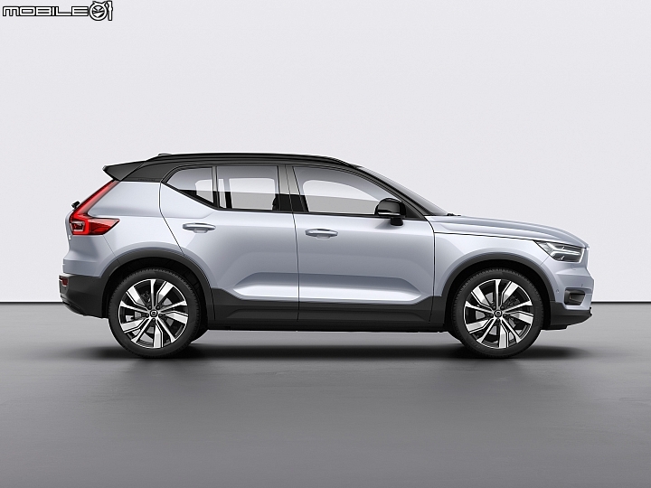 【海外新訊】Volvo推出首款純電車「XC40 Recharge」,功率408hp並具備400km以上續航里程!