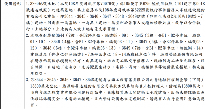 點我看大圖 台北小建商來不及建案取名就陷法拍