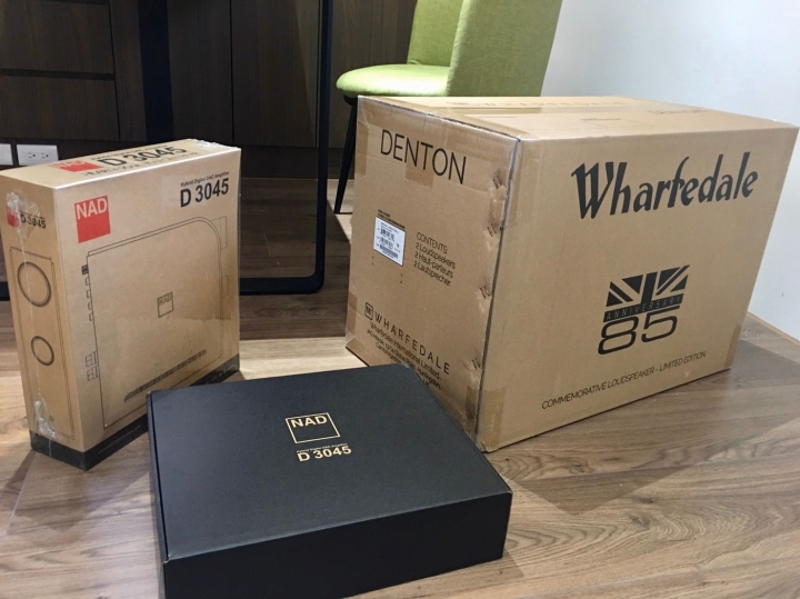 ［桌上系統開箱］ 英國 Wharfedale Denton 85th 書架喇叭與 NAD D3045 桌上型擴大機