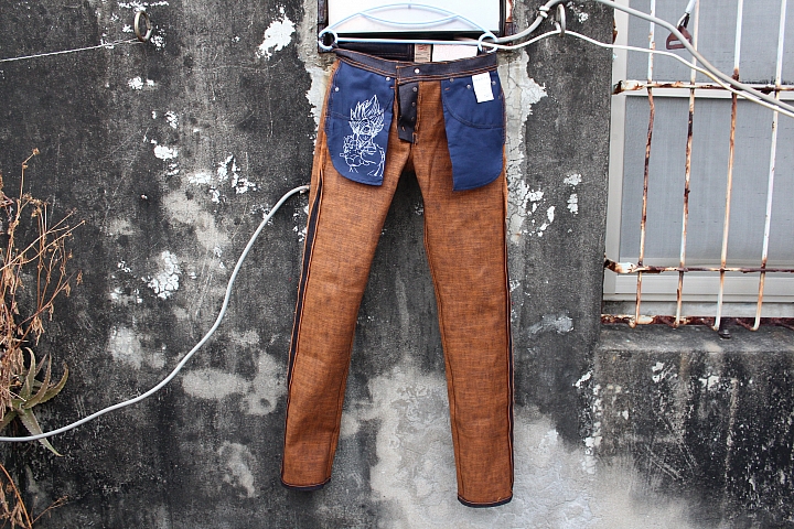 點我看大圖 【開箱實穿分享】N&F 裸女 七龍珠 悟空 Goku Super Saiyan Selvedge.Naked & Famous x Dragon ball