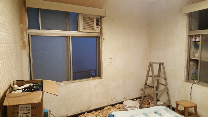 《開箱》省錢 純手工DIY 大改造房間 無印風 (其實就是買無印SUS層架而已XD)