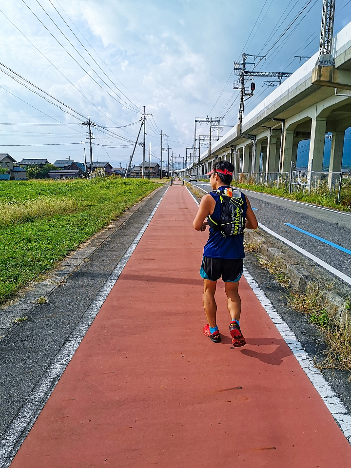 關西旅跑 琵琶湖雙腿170K 一圈達成