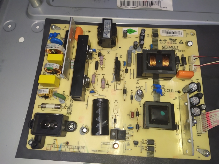 維修問題 105.02年 BENQ50 IH6500無影像 有聲音 無背光 電源燈正常.