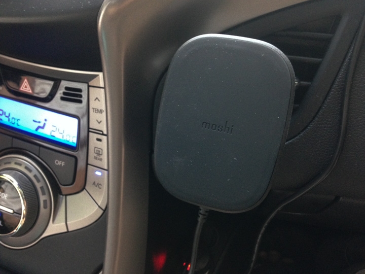 聊聊moshi SnapTo 磁吸無線充電手機車用支架 & iGlaze SnapTo手機保護殼