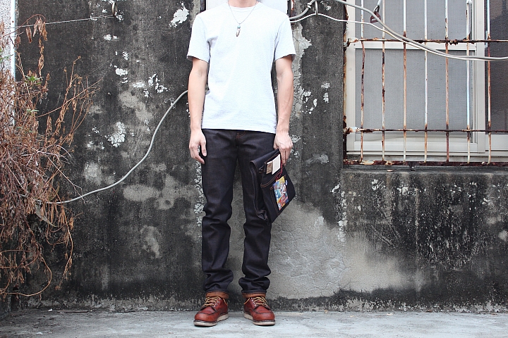 點我看大圖 【開箱實穿分享】N&F 裸女 七龍珠 悟空 Goku Super Saiyan Selvedge.Naked & Famous x Dragon ball