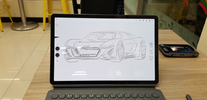點我看大圖 《Samsung Galaxy Tab S6無筆電挑戰》使用心得