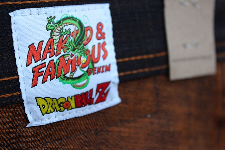 點我看大圖 【開箱實穿分享】N&F 裸女 七龍珠 悟空 Goku Super Saiyan Selvedge.Naked & Famous x Dragon ball