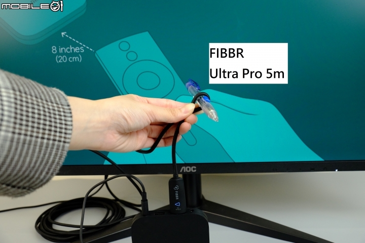 各廠牌光纖線比較-Monster Cable, FIBBR, VIVIFY