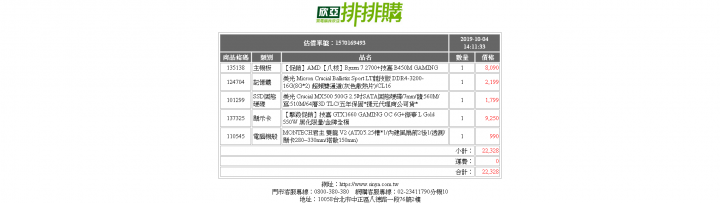 22K左右菜單 健檢