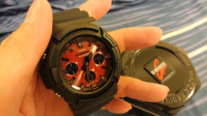 開箱 Gas-100AR black and red系列