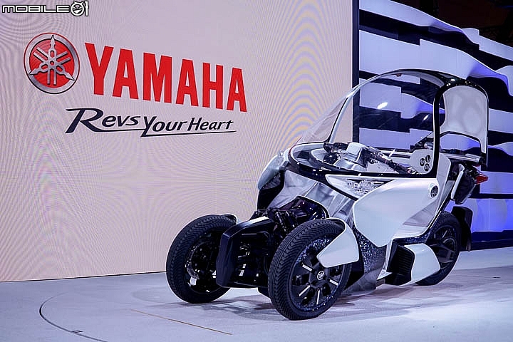 【TMS2019】YAMAHA 直系血親電動車 E01、E02 東京車展公開！MW Vision 有棚三輪傾斜電動概念車首發！