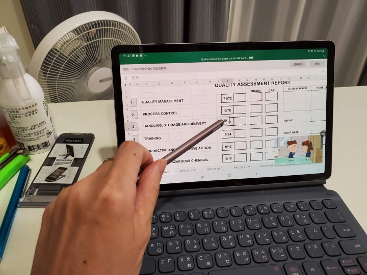 《Samsung Galaxy Tab S6無筆電挑戰》簡單使用心得
