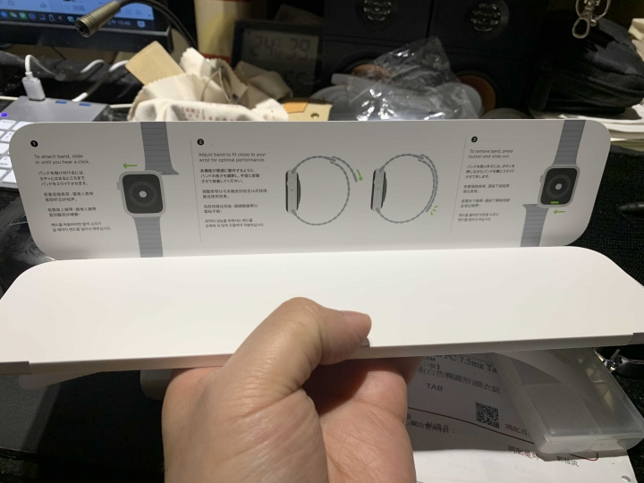 梅爾檸檬色錶帶開箱（44mm、L）