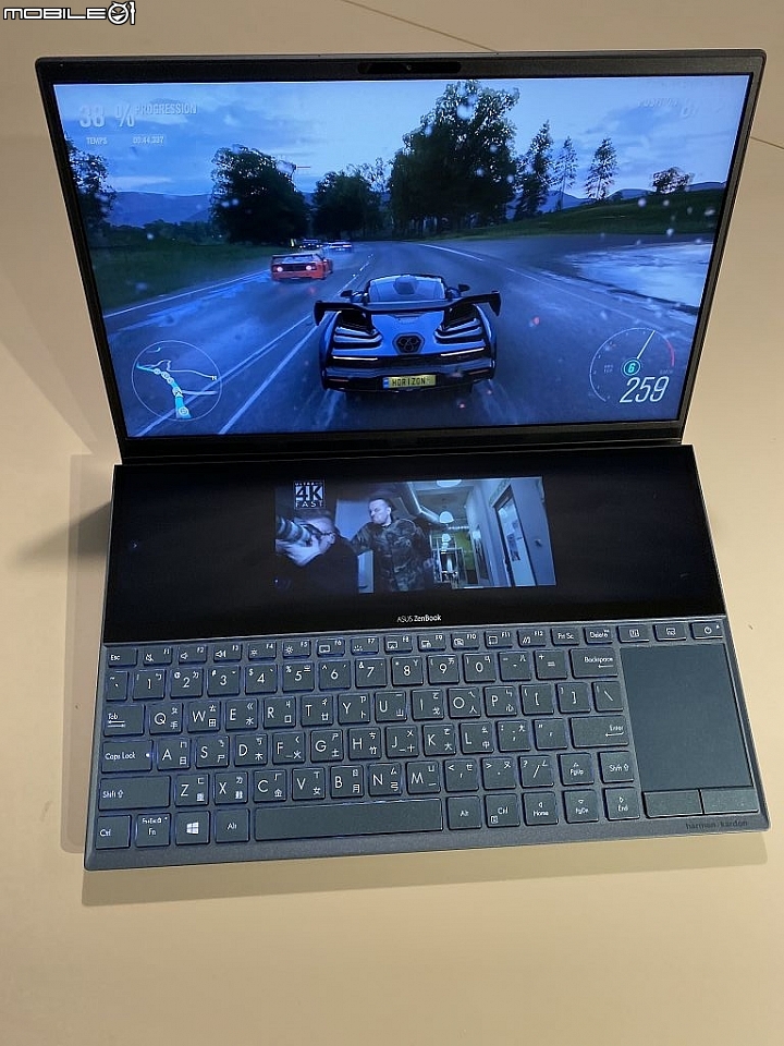 豪華多工雙螢 ZenBook Duo UX481 Core 10th 新機入手開箱
