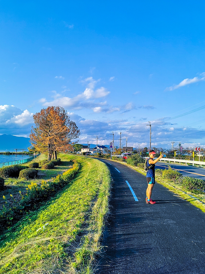 關西旅跑 琵琶湖雙腿170K 一圈達成