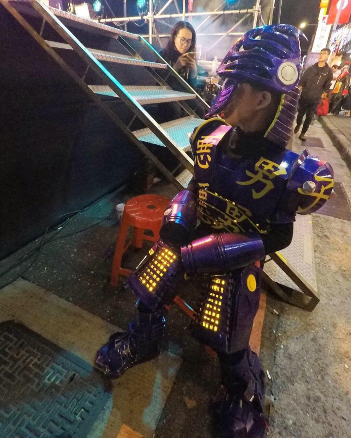 Happy Halloween 🎃萬聖節裝扮分享👻還記得休傑克曼演的剛鋼鐵擂台嗎?超惡男子來了😈
