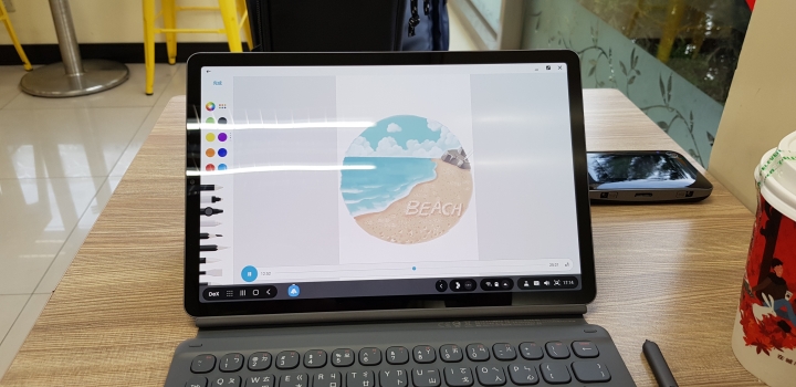 點我看大圖 《Samsung Galaxy Tab S6無筆電挑戰》使用心得