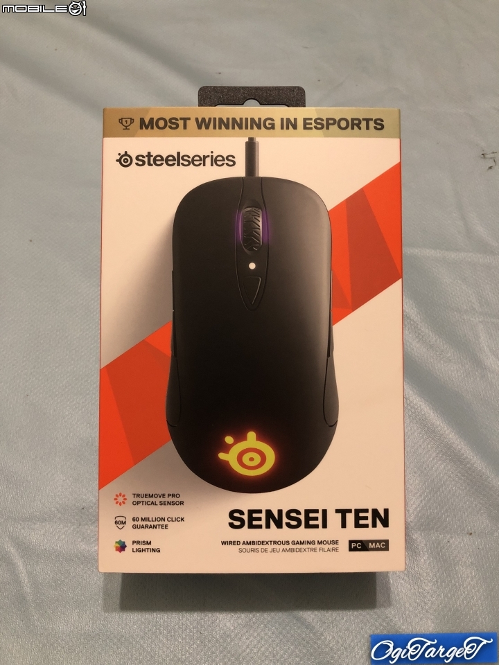 【開箱】Steelseries SENSEI TEN 10週年滑鼠 "天" 開箱