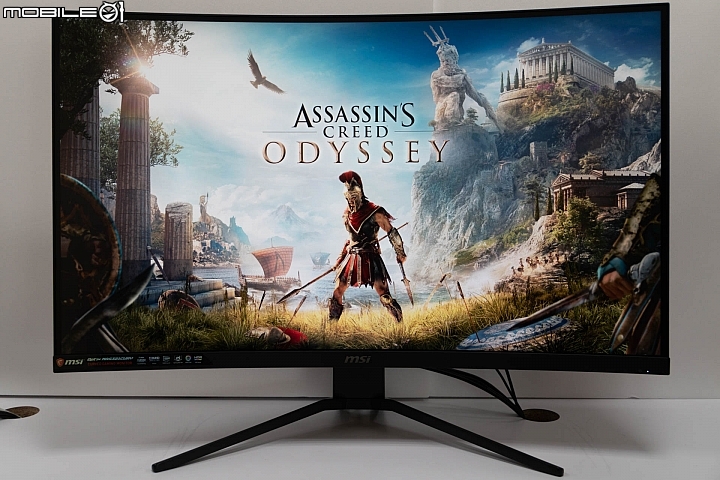 MSI Optix MAG321CURV 曲面螢幕 家用主機享受4K HDR的好幫手
