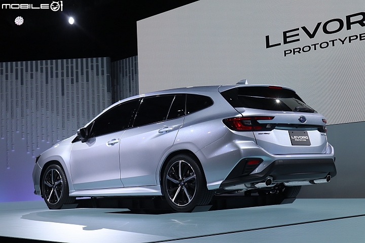 【TMS2019】SUBARU Levorg 新一代車型定裝展演,銳利線條更具視覺侵略性