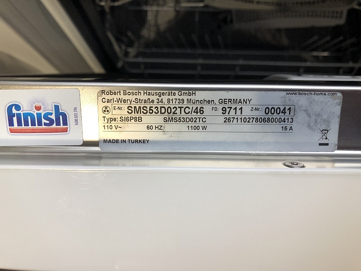 點我看大圖 BOSCH入門款洗碗機-SMS53E12TC 使用開箱 (文多圖少)-新增與Costco銷售機種差異圖