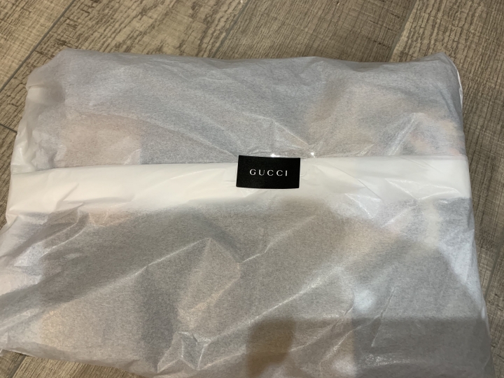 「開箱」GUCCI 虎頭🐯無蛇尾🐍刷白丹寧褲