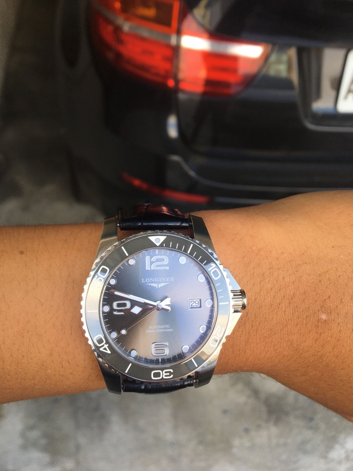 41mm 灰面浪鬼換皮錶帶分享